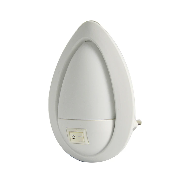 Own 20 Kind Items AC 110/220V EU Plug drop shape switch on off Led mini children Dim Night Light Lamp