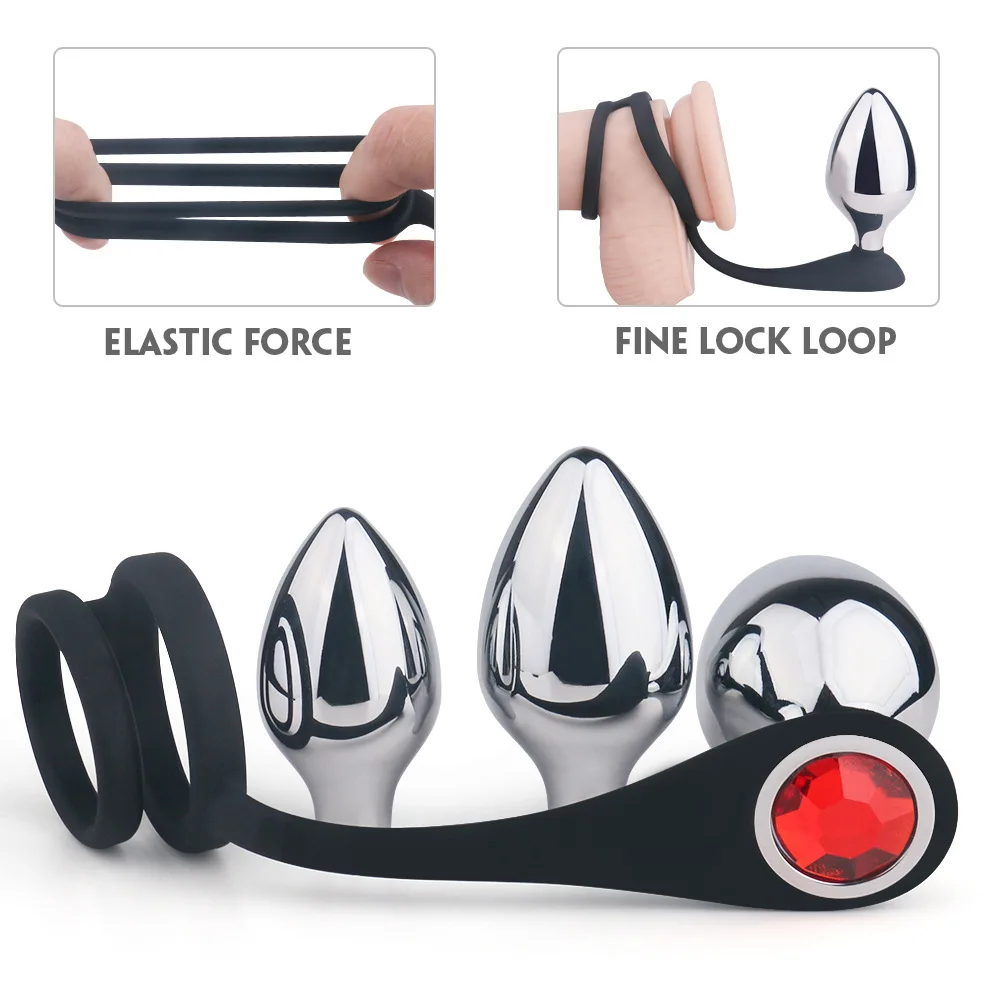 Huge Metal Super Large Huge Posterior Anal Embolism Butt Plug Dilator Sex Toy For Men Set