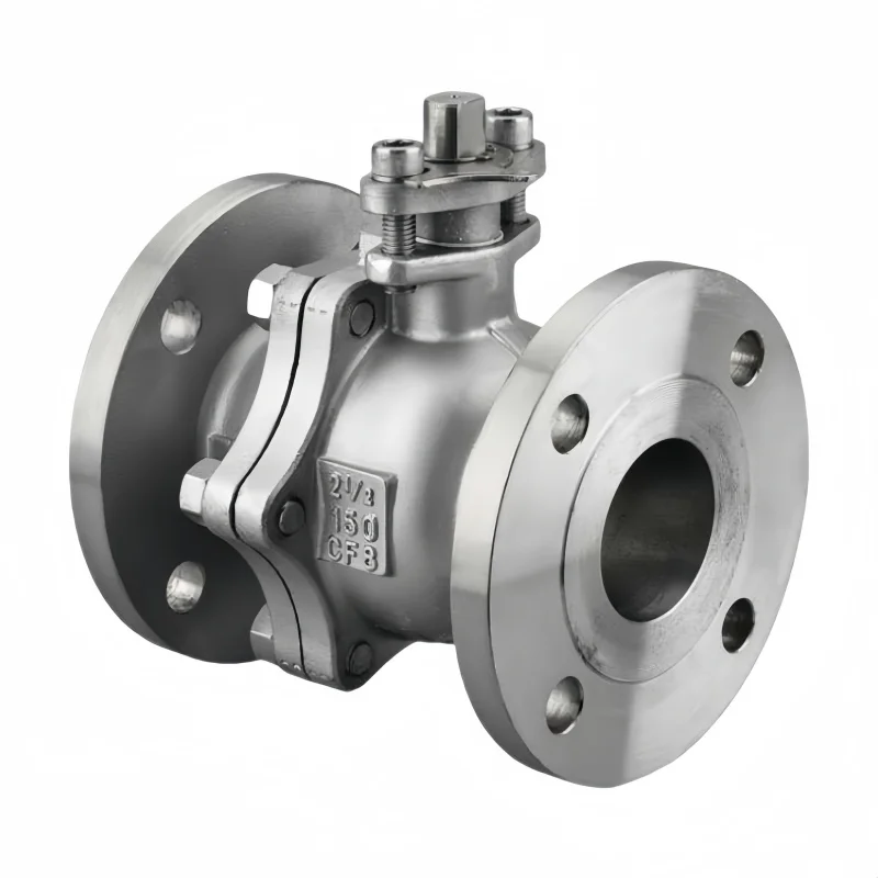3 Inch High Pressure Flange Ball Valve 304 Stainless Steel Material Corrosion Resistant Acid Alkali Resistant Ball Valve