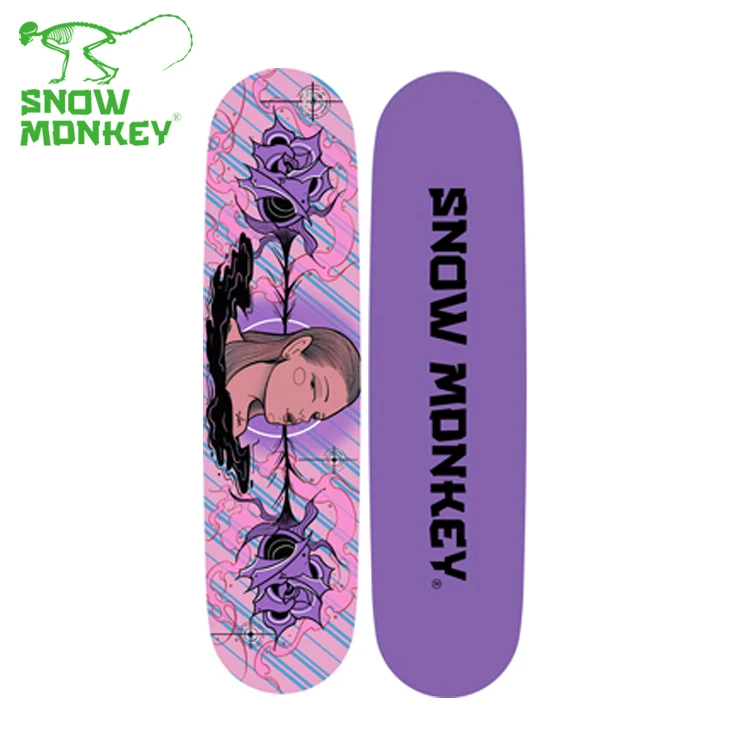SNOW MONKEY customized trampoline jig training board custom snowboard trampoline skate board