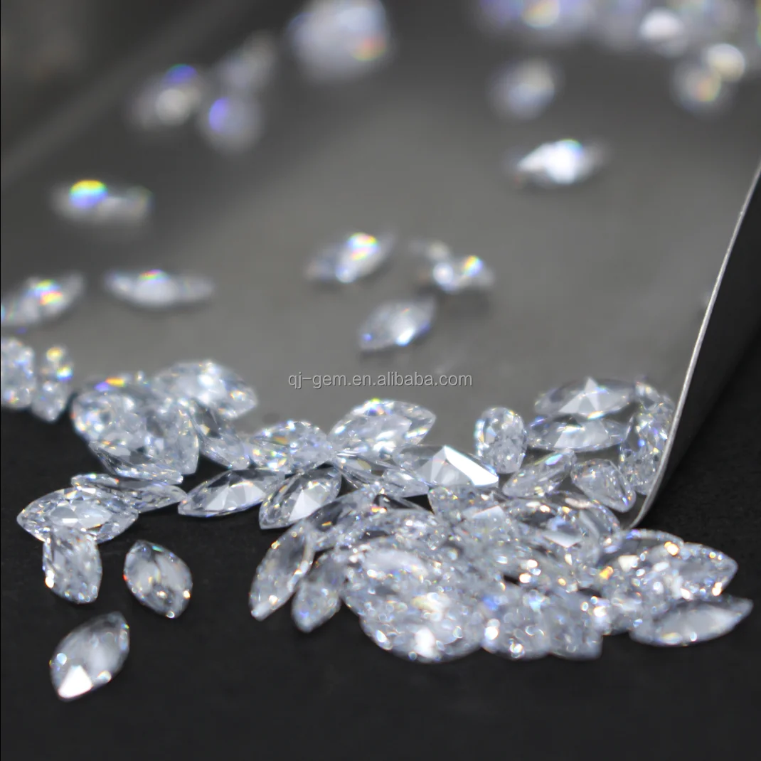Hot selling high-quality Fine zirconia stone Wholesale 5A Quality CZ Diamond marquise shape cubic zirconia for jewelry making