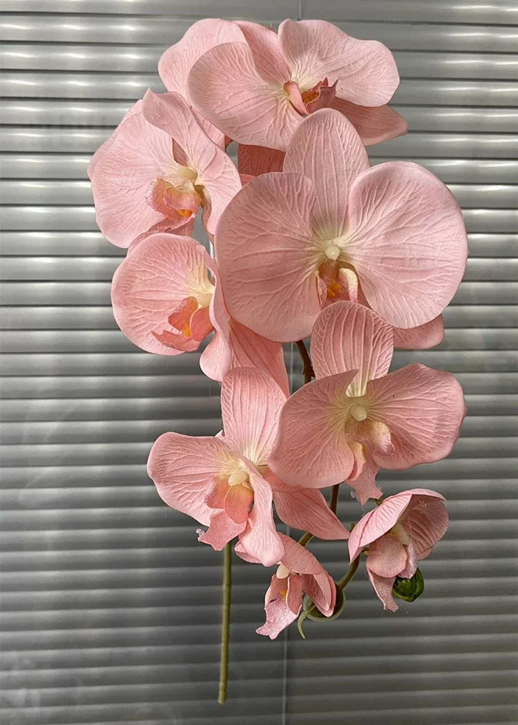 Wedding decoration silk artificial flower manufacturers wholesale simulation real touch butterfly orchids artificial flower