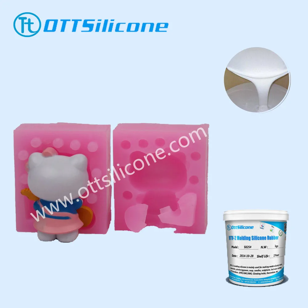 Resin Craft Liquid Silicone for PU Molding RTV2 Silicone