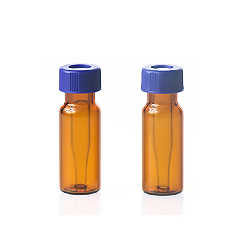 good quality 2ml 12x32mm 9-425 hplc Amber screw sample vials without scale