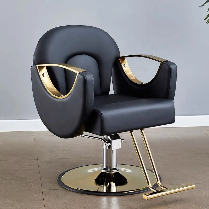 Feng Sheng High quality salon chairs styling chair hair saloon antique covers hairdresser gold barber chair