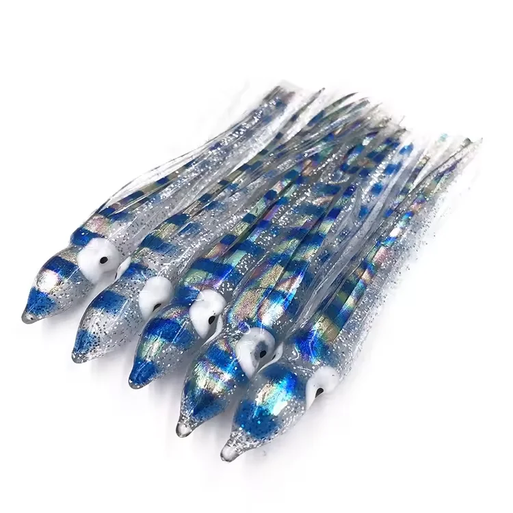 4.5inch squid lure 5pcs/bag