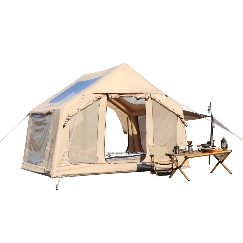 9m Transparent Roof Camping Enthusiasts Must-Have Self-Driving Tours  Inflatable canvas air tent
