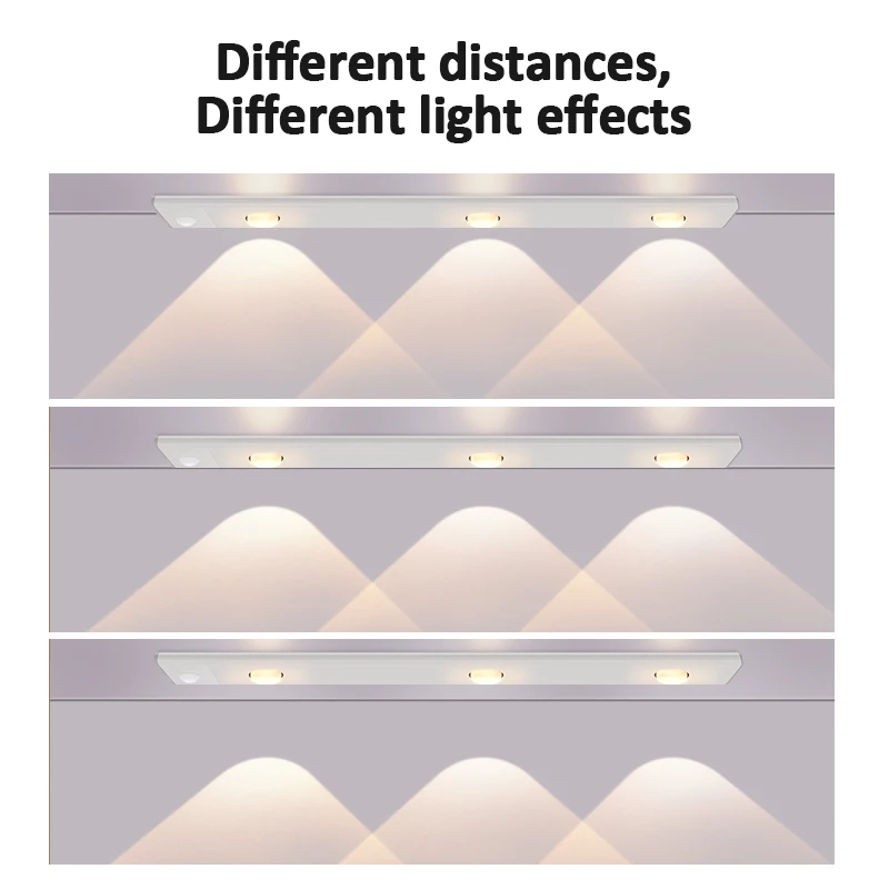 1-5w Led Motion Sensor Cabinet Light Wardrobe Closet Kitchen Cabinet Light Smart Led Lights For Cabinet