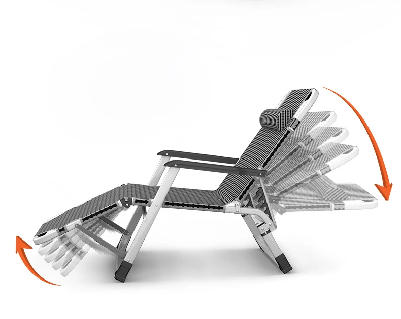 Popular foldable recliner lounge chair garden furniture