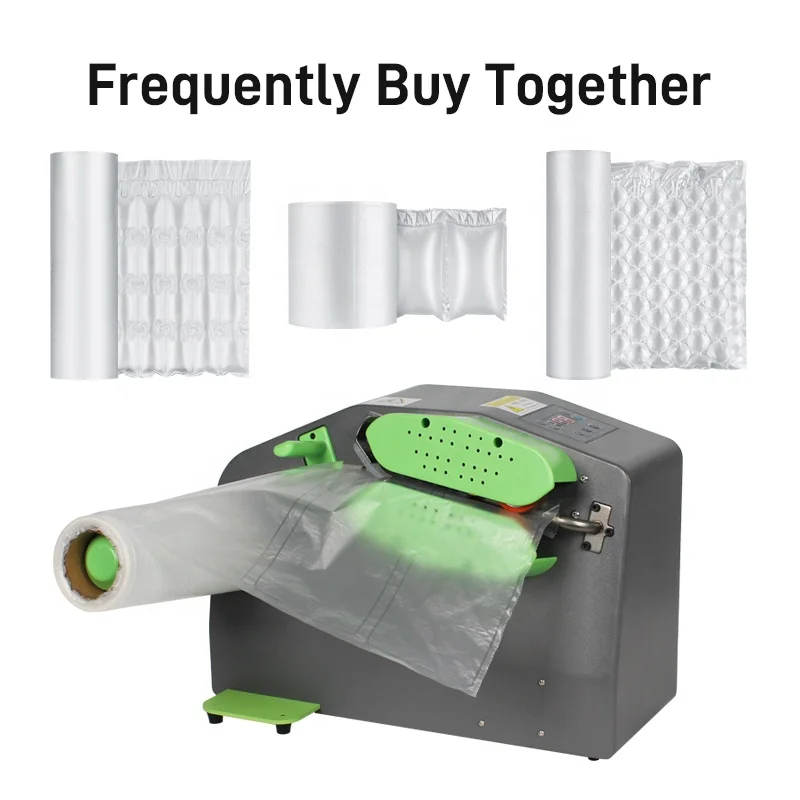 All-in-one Air Cushioning Pillow Pack Machine For Inflatable Bubble Packaging