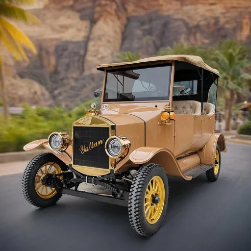 Yatian Manufacturer Historycal leisure antique design electric car import vintage cars