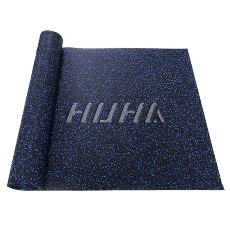 Factory high density wholesale prices gym rubber flooring protective safety high density  for gym rubber roll