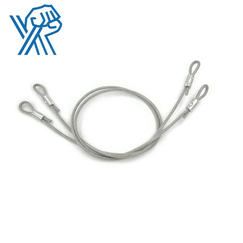 Factory stainless steel wire rod and cable 4mm stainless steel cable accessories hanging sling suspension