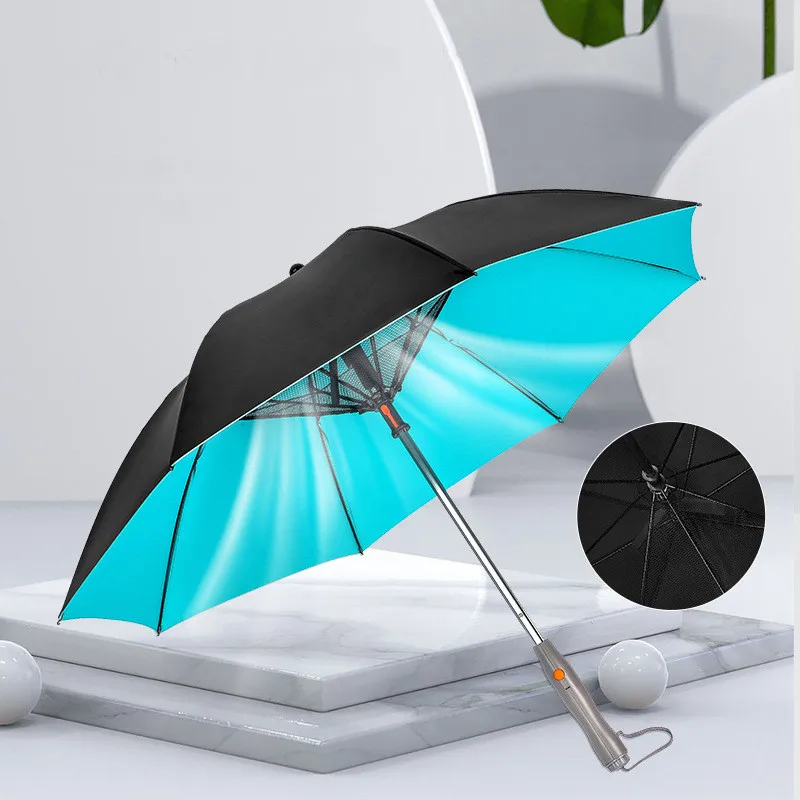 Sunday Fan And Magic Bottle Water Spray Fan Umbrella With Water