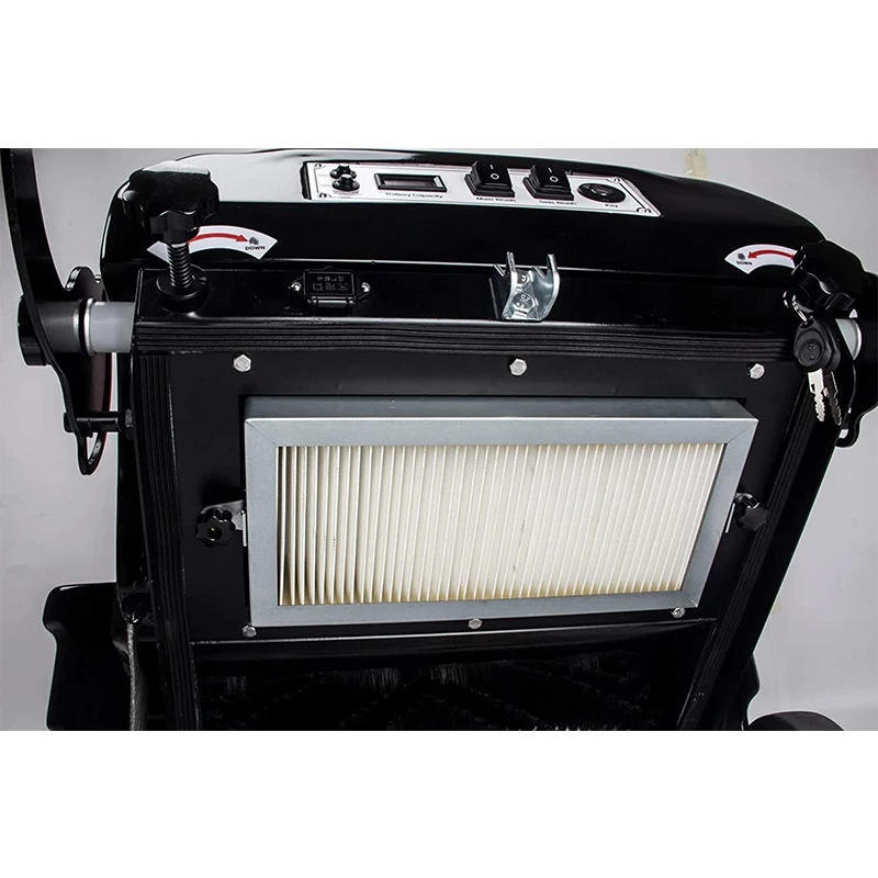 Уличная Беспроводная ручная уборка, Промышленная Электрическая Вакуумная уборочная машина для бетона, дорожного пола