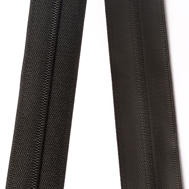 OEM Black Hot Sealed Hot Press Zipper Waterproof Heavy Duty No 5 Tpu Waterproof Zipper Roll