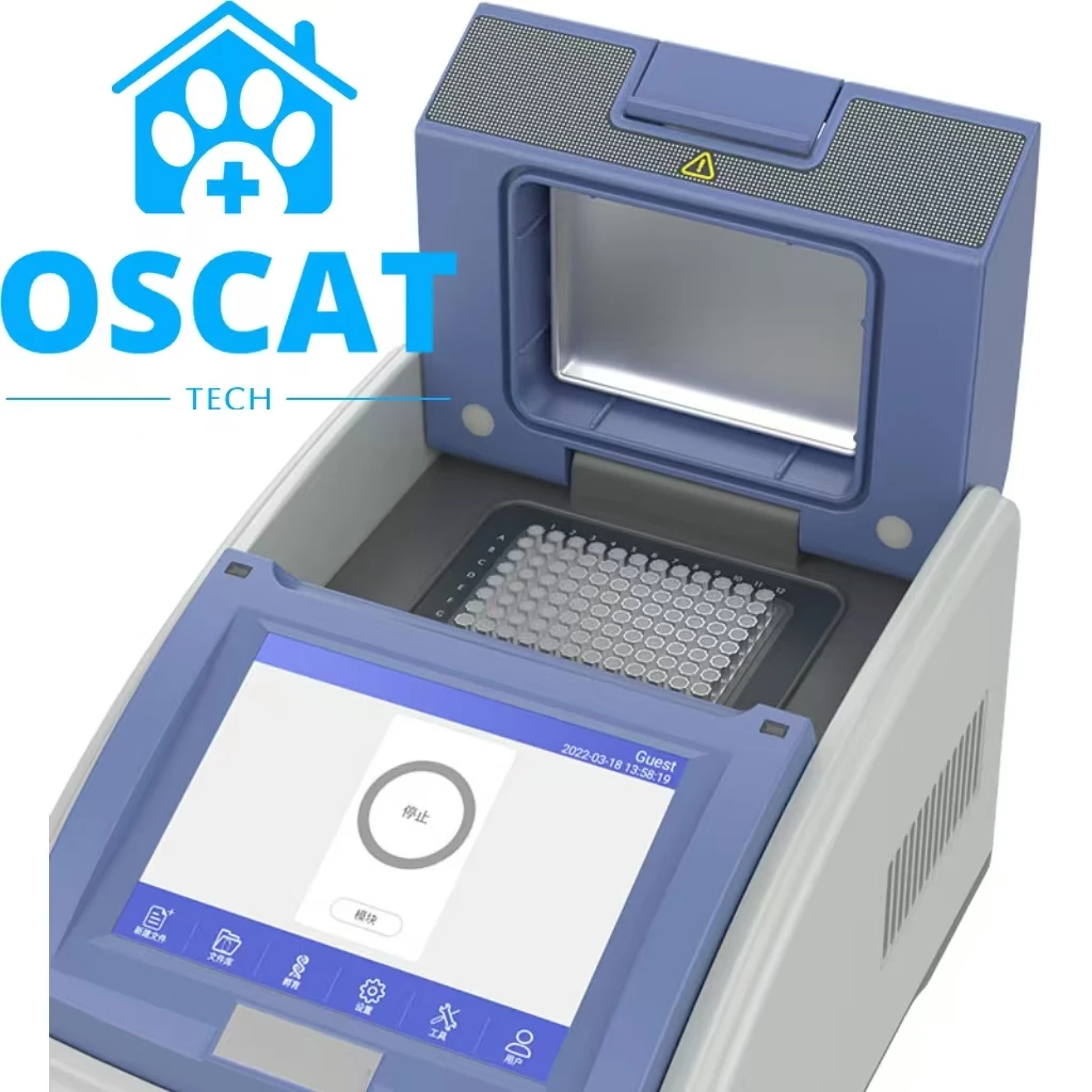 OSCAT EX-86 Veterinary Equipment Real Time Pcr test Machine Temperature Zones Thermal Cycler