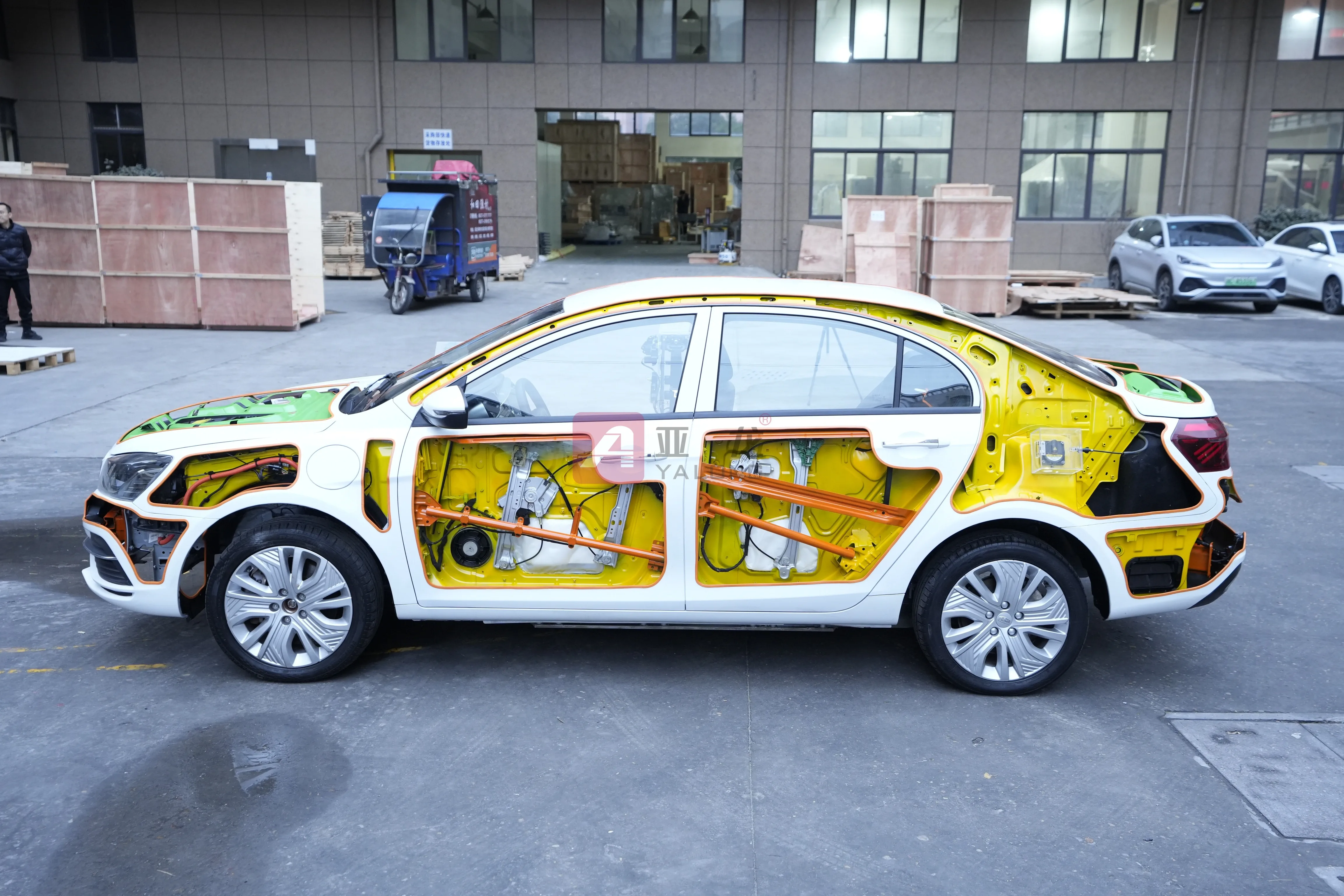 New Energy Vehicle Display Platform Electric Vehicle training equipment automotive training kit training equipment ev trainer