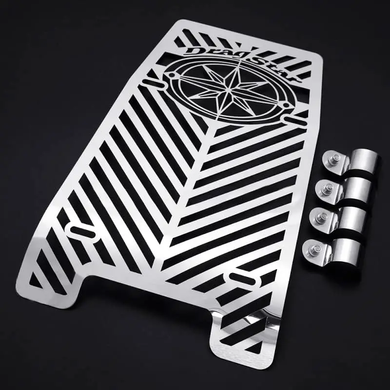 Radiator Cover Guard Grill Grille Shrouds Cooler Protector Compatible For Yamaha V-Star Vstar 1100 XVS1100 Dragstar