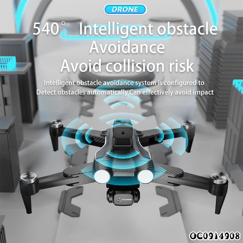 2.4G Optical flow foldable new 2023 rc brushless motor drone kit with dual camera