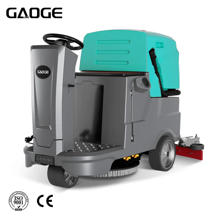 Gaoge A22 Floor Electric battery ride on driving vehicle Scrubber Dryer Floor Washing industrial cleaning machine Floor scrubber