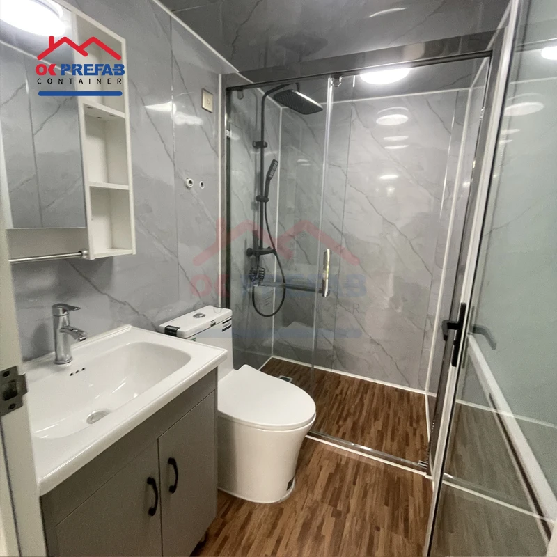 Easy Folding 3 4 Bedroom 20Ft 40Ft Residential Prefab Insulated Mobile Villa Tiny Extendable Home Expandable Container House