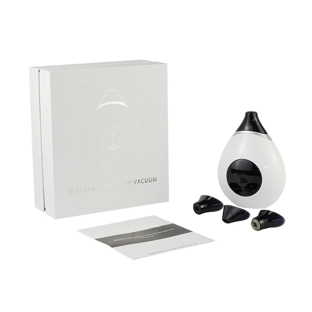 gent deep soft clean Rechargeable face clean 3 Adjustable Suction  Blackhead Remover Face Pore Cleaner Blackhead Vacuum at home