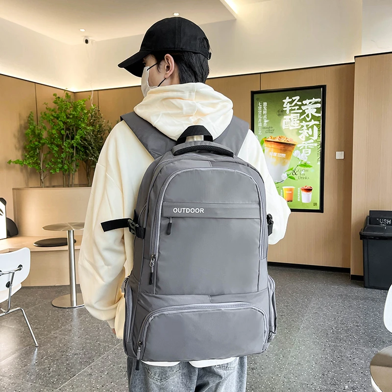 Custom Waterproof Multi-Function Large Capacity Ultralight Trekking Motorcycle Laptop Cabin Mens Outdoor Travel Backpack