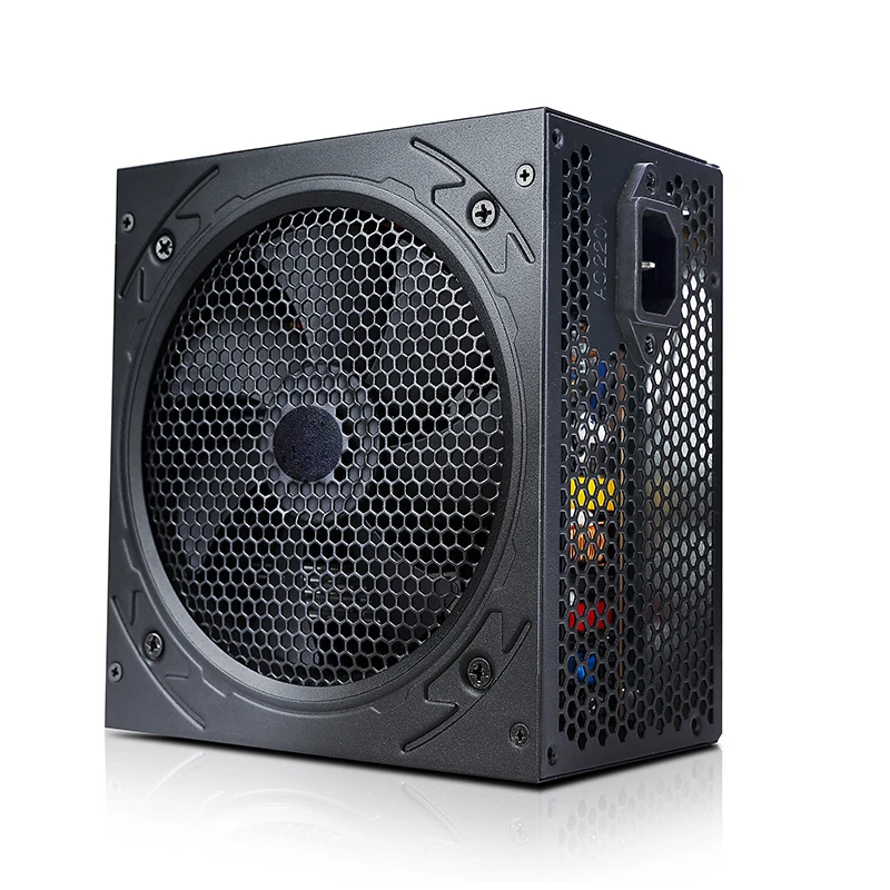 Блок питания APFC для компьютера GPU/CPU/HDD игровой светодиодный RGB-вентилятор OEM-сервер ATX 150-264 в 500 Вт 600 700 800 активные телефоны