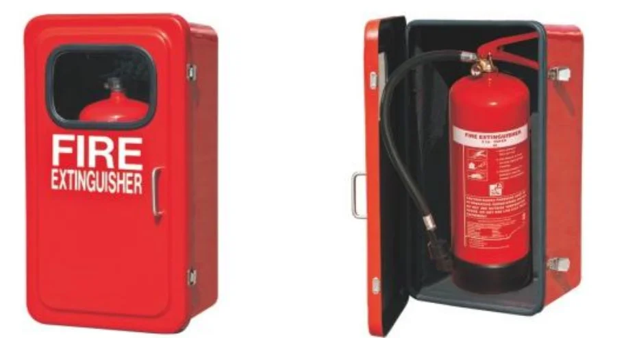 Fiber Glass Fire Extinguisher Cabinet  Size:920*490*360mm