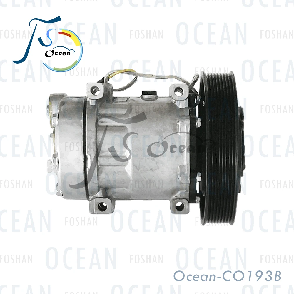 7H15 Air Conditioner Compressor For Volvo Truck FH16-D16C(16.1L)^D16E(16.1L) (2003-2008) Spare Parts 4134/4324/4326 CO193B