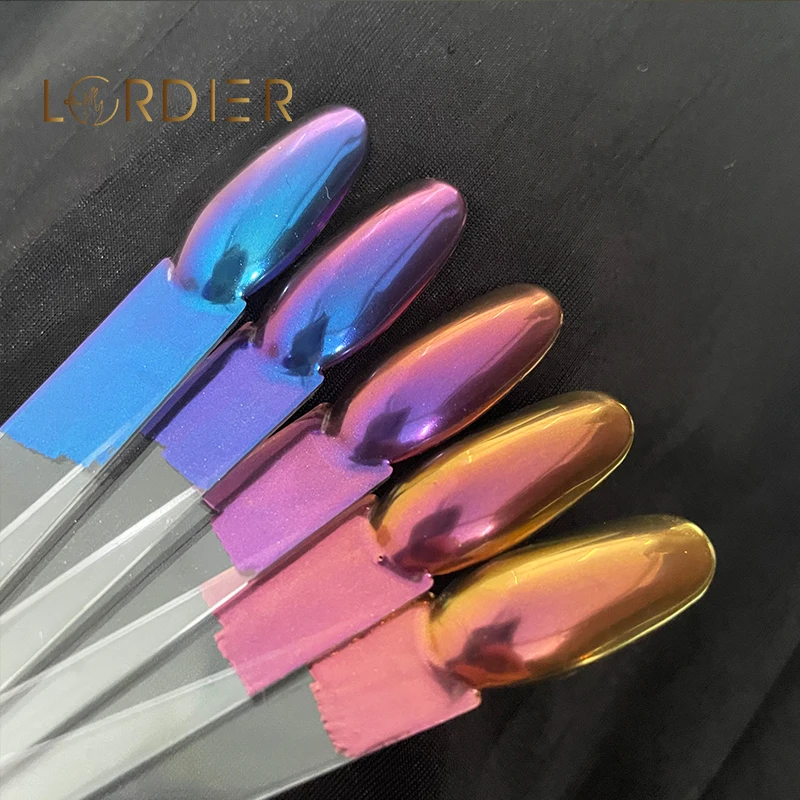 Multi Color Eyeshadow Pigment Chameleon Color Moving Powder Epoxy Resin Chameleon Pigment