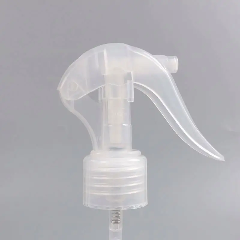 plastic water cleaning mini  trigger sprayer 24/28 Colorful  non-spill PP plastic smooth ribber cleaning trigger sprayer