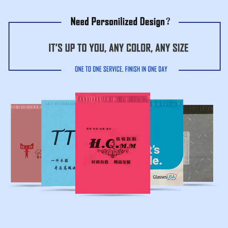 60*80 cm Extra Thick 100 Pcs Roll Pack 130 Micron Shipping Mailing Bag Poly Mailer Envelope for Phone Case