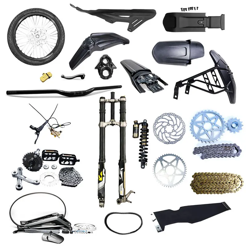 Запчасти для мотоциклов с ЧПУ SUR-RON оригинальными и модифицированными деталями