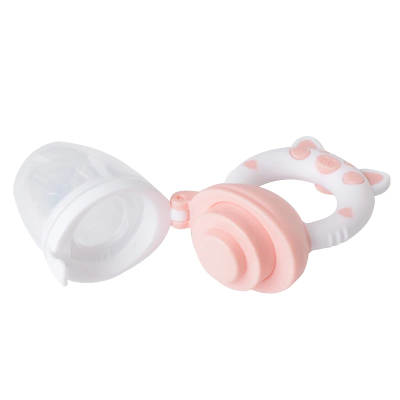 Newest High Quality Baby Food Fruit Feeder Pacifier Clip Teether Silicone Baby Feeding Tools