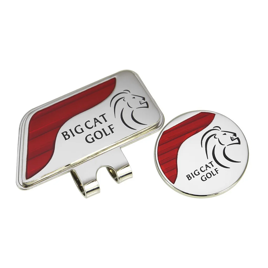 Wholesale Custom Golf Magnetic Ball Marker Hat Clip Cap Clip