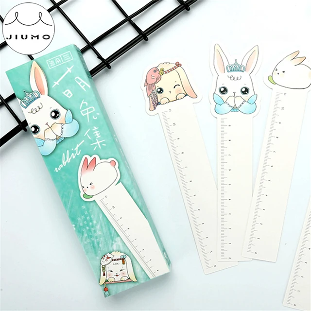 30 шт./кор. Kawaii Кролик линейка нерегулярные закладки для Новинка чтения книг создатель страница записи toolpaper