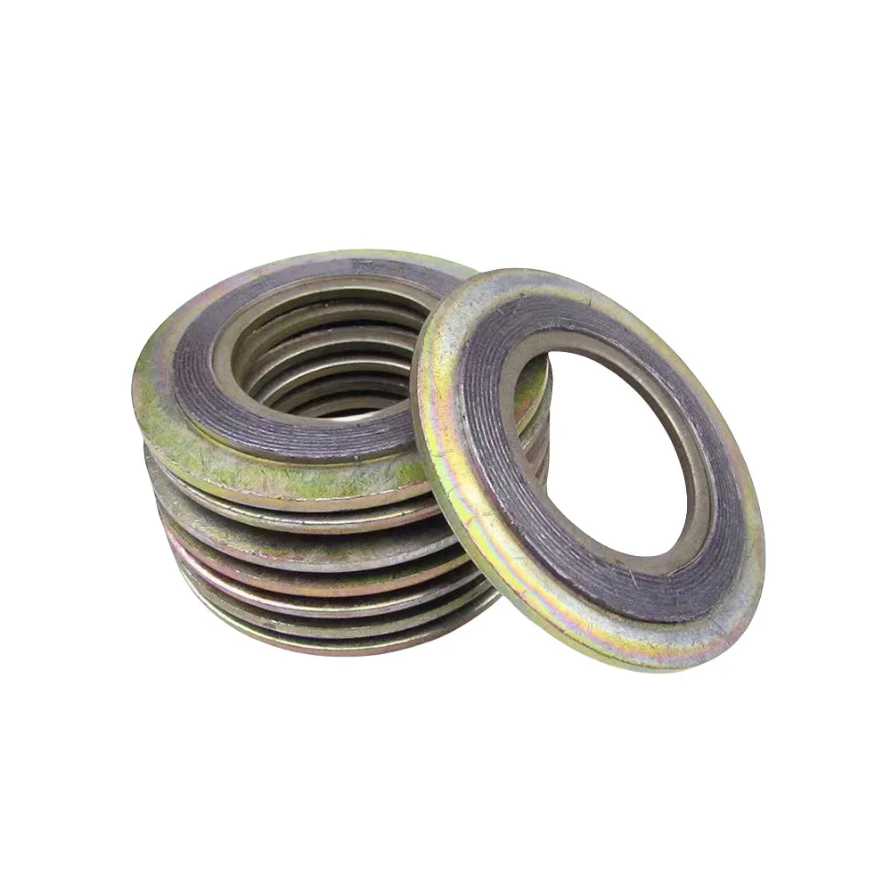 Высококачественный графитовый материал спиральная намоточная прокладка DN25-DN300 серого цвета Sunwell