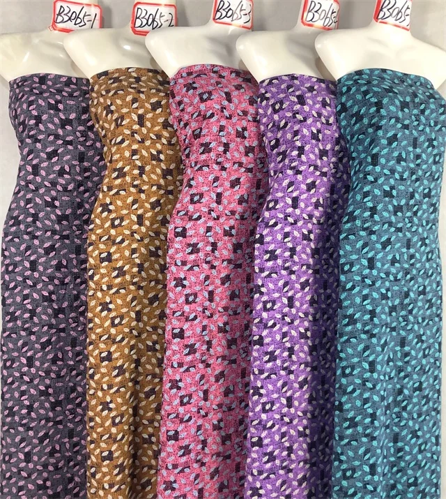Wholesale Custom 100% Printed Viscose Rayon Fabric,Woven Technics Bright Color Digital Printed Rayon