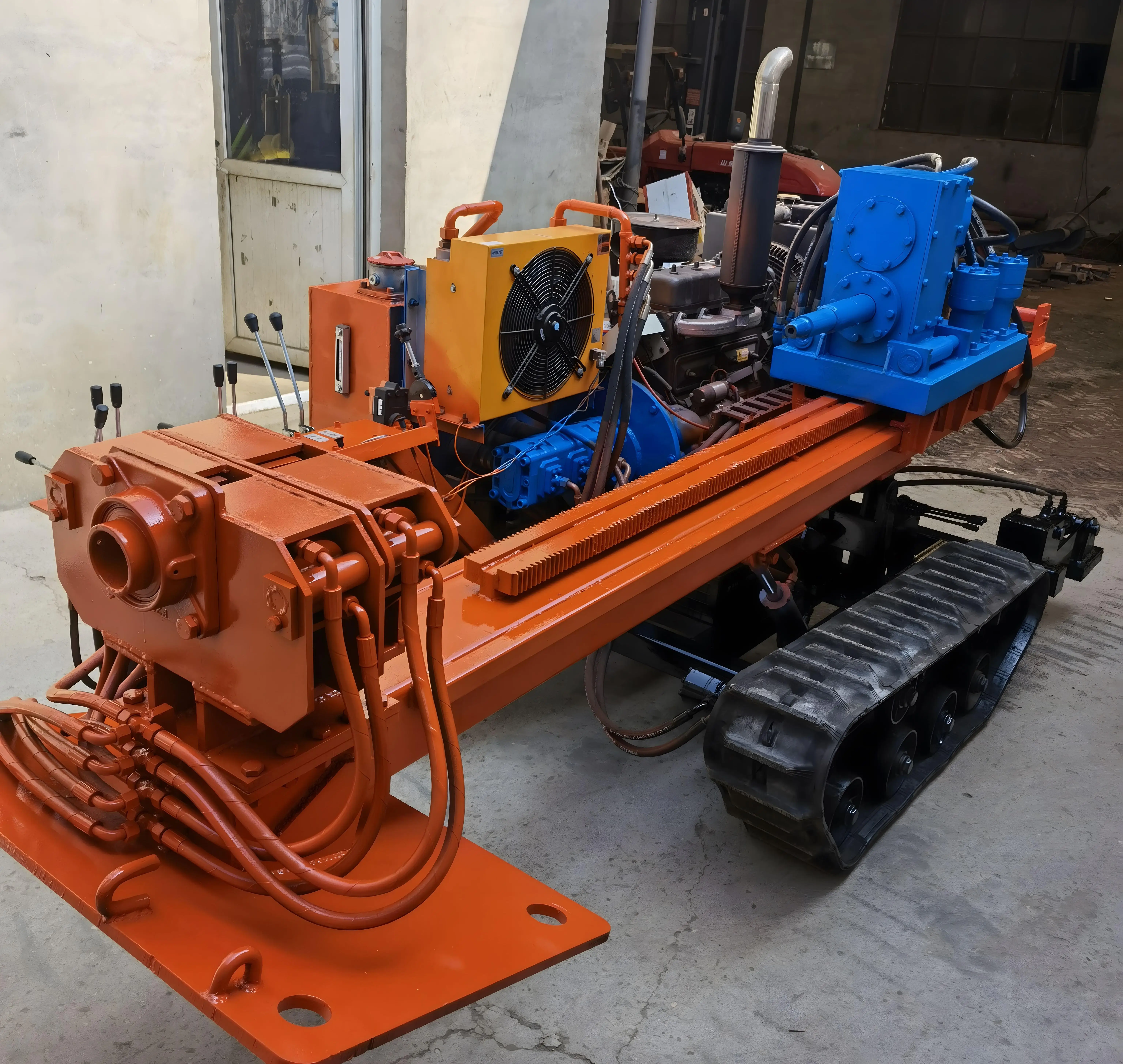 Professional Full Hydraulic 1000m/700m/500m Core Drilling Rig Drilling Rig For Mining