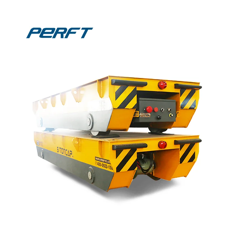 Электрическая моторизованная плита железнодорожная транспортная тележка