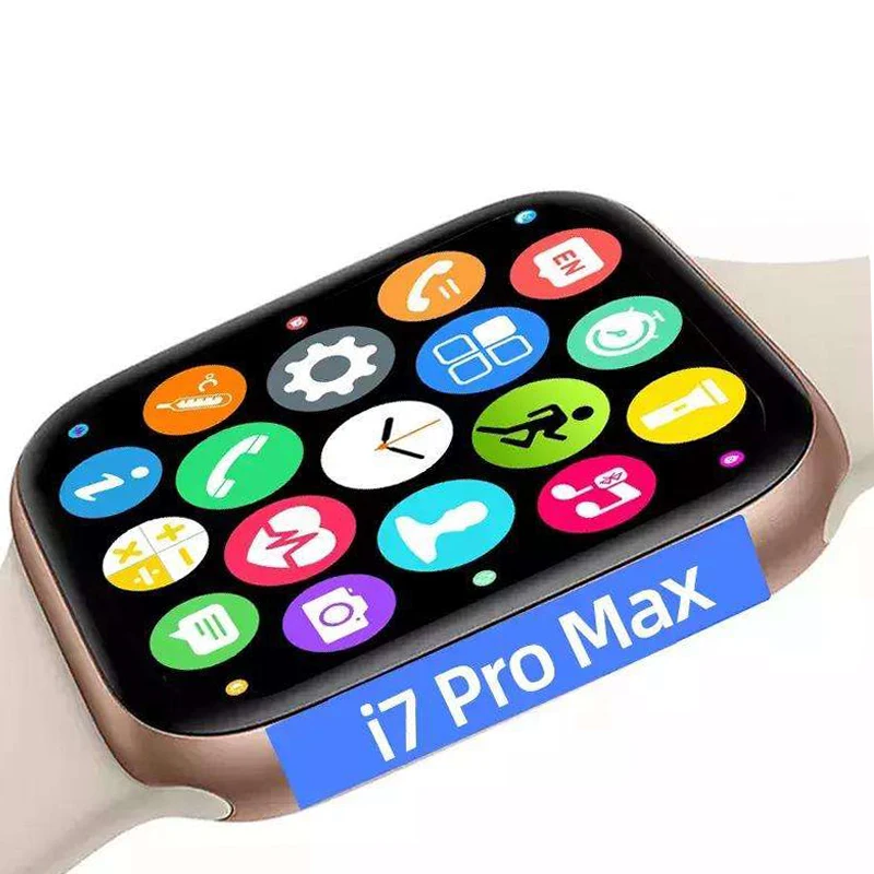 Amazons Best selling Screen Waterproof I7pro Max D20 Y68 Smart Watch Large Smartwatch Iwo Series 7 Smart Watch I7 Pro Max