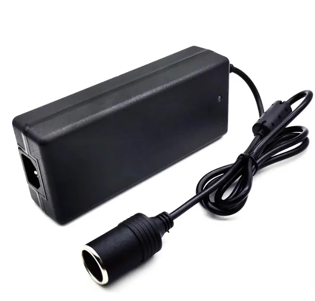 Автомобильный прикуриватель AC DC преобразователь питания адаптер 110 В 220 на 12 А все детали произведены в Китае