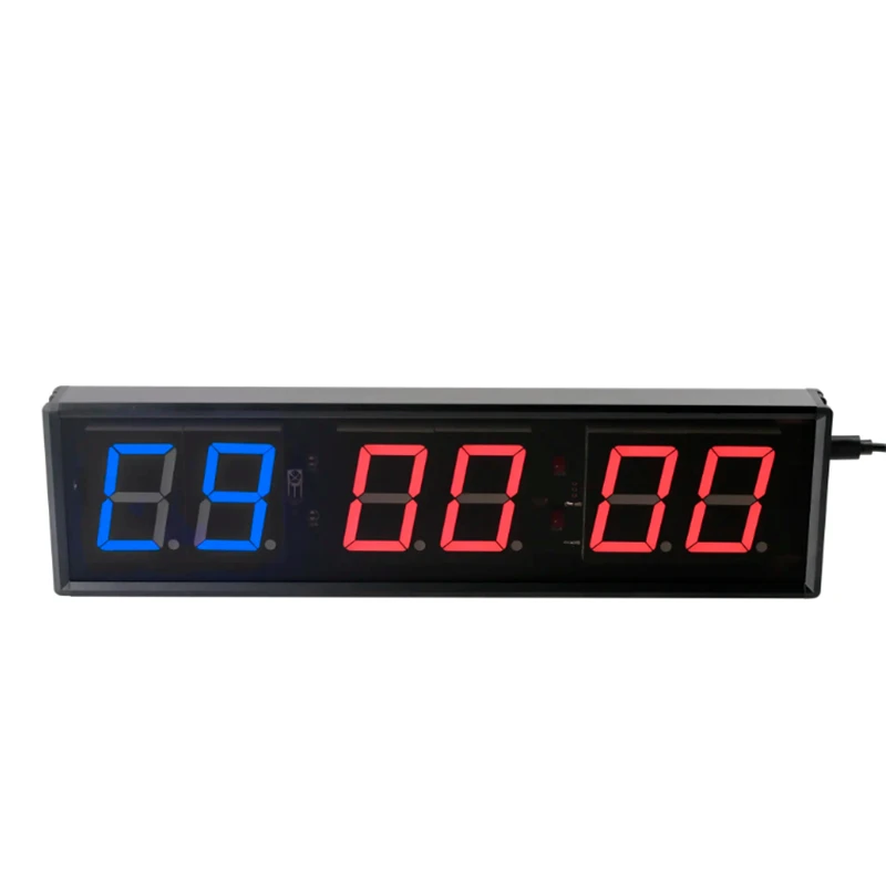 China Professional Manufacture Display Count Timer Clocks Led Clock Professional Digital Timer For Gym