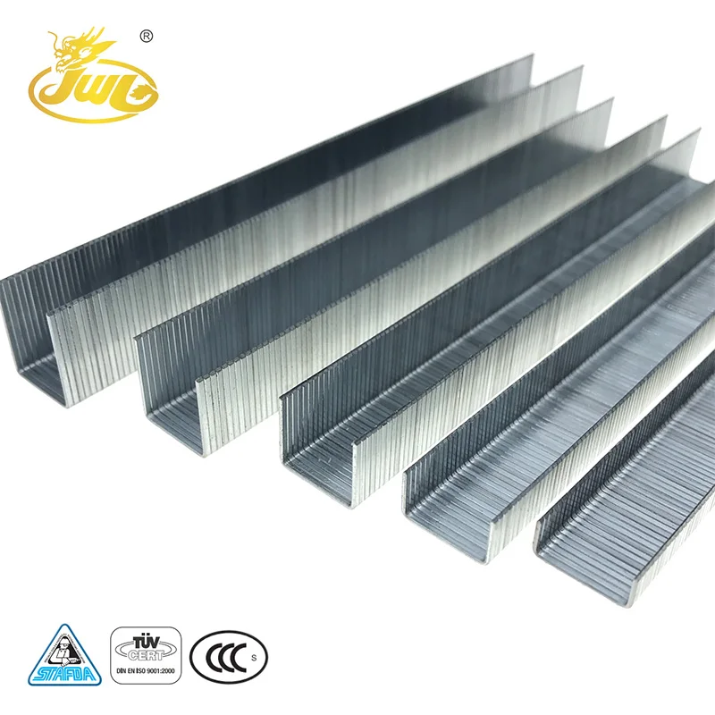 Modern Fancy Colorful 13MM 80 Series Furniture Staples 21GA U-Type Nail