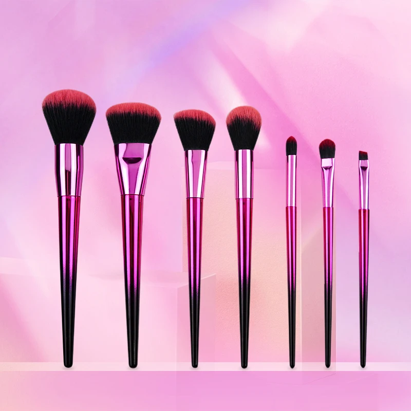 
 Косметические кисти для макияжа, индивидуальная этикетка, набор веганских кистей для макияжа  