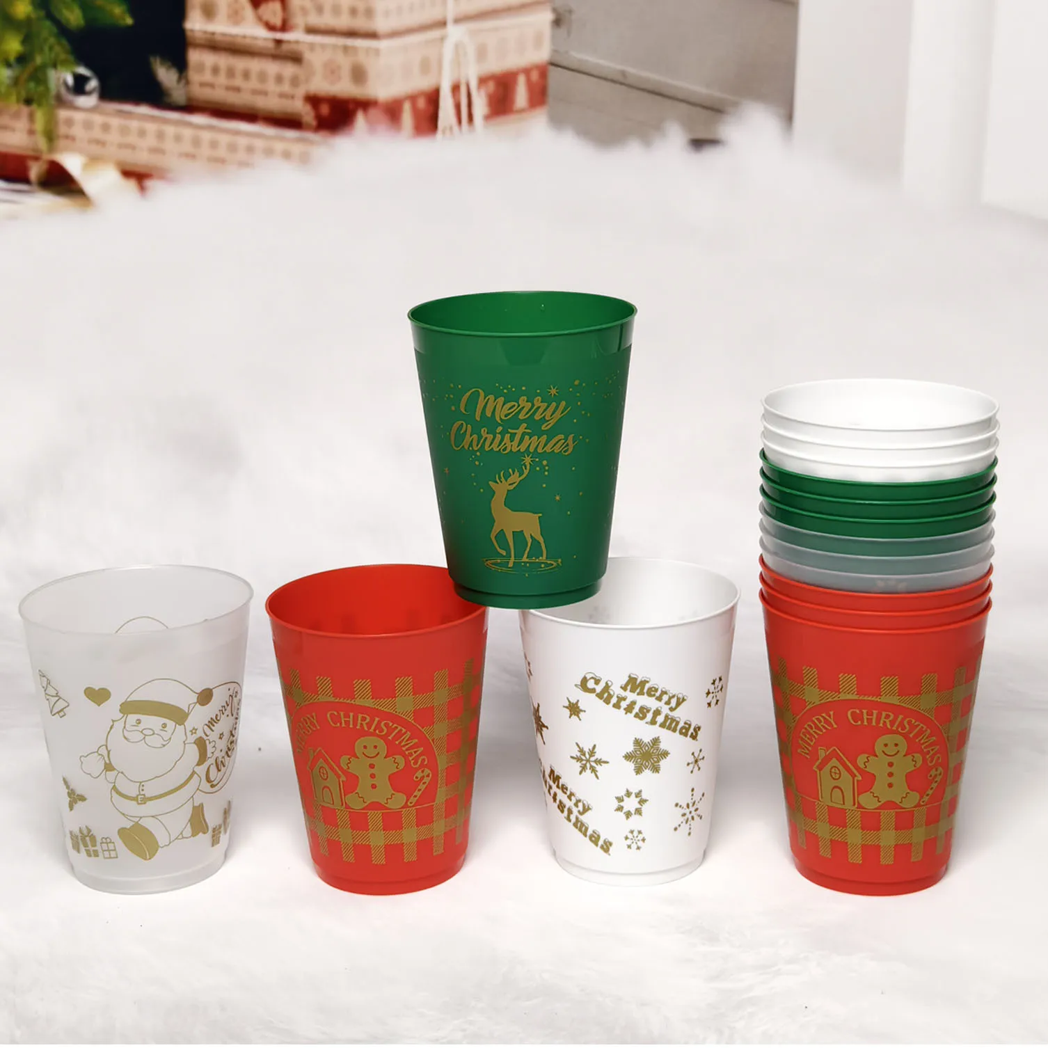 Christmas Decoration Cups