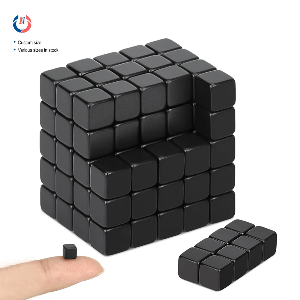 Aiqi 8*8*8 мм ферритовый постоянный магнит диск магнитное кольцо Круглый торт черный магнит полные характеристики сильный магнит