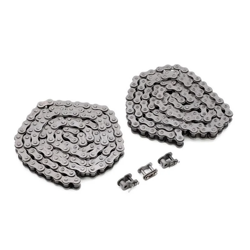 China Factory Wholesale Stainless Steel Precision Simplex Transmission Chain Driving Chains 08a-1